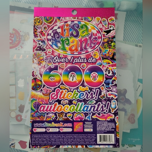 Lisa Frank Stickers - NWOT - Picture 7 of 7